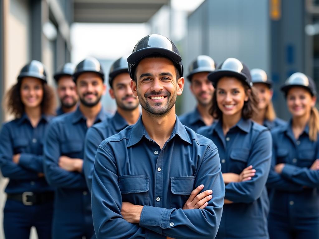 Equipo de trabajo logístico en Guadalajara